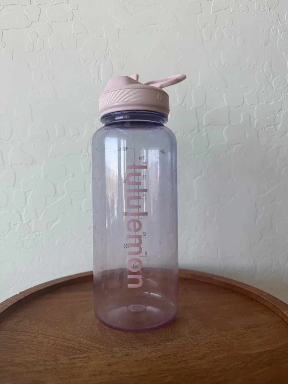 lululemon athletica Pink and Light Purple Water Bottle